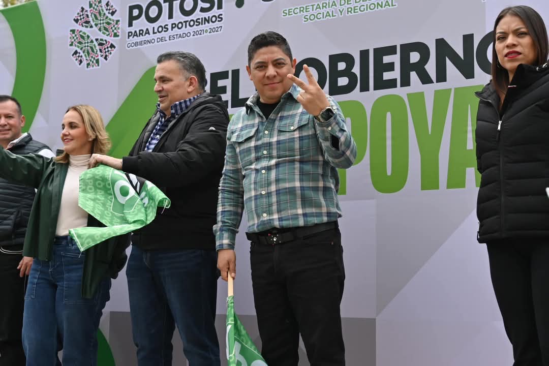RICARDO GALLARDO ANUNCIA ENTREGA DE TERRENOS EN APOYO A FAMILIAS